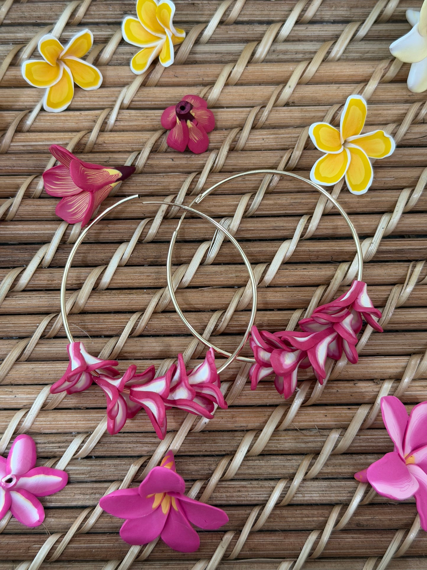 Plumeria Studs