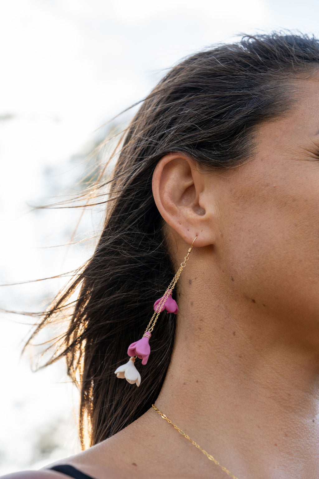 Naiah Triple Drop Earrings