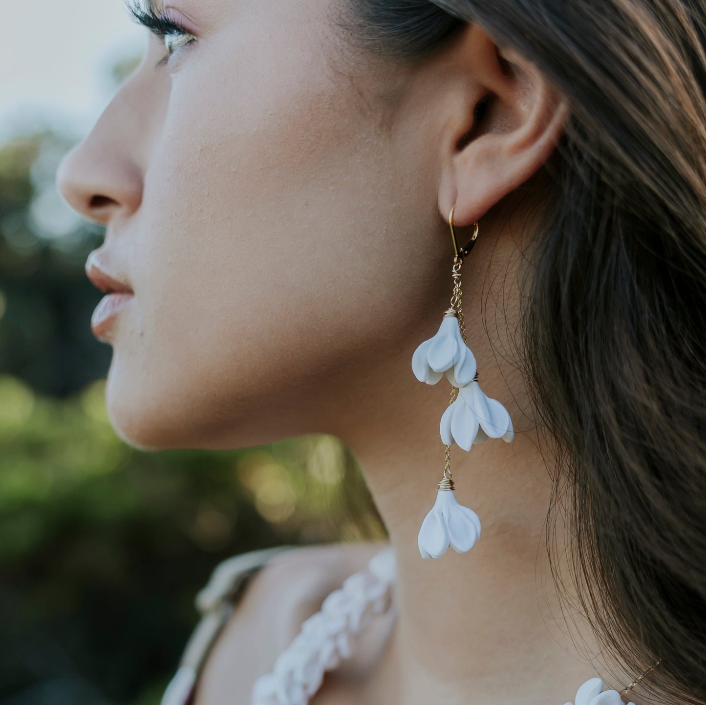 Naiah Triple Drop Earrings