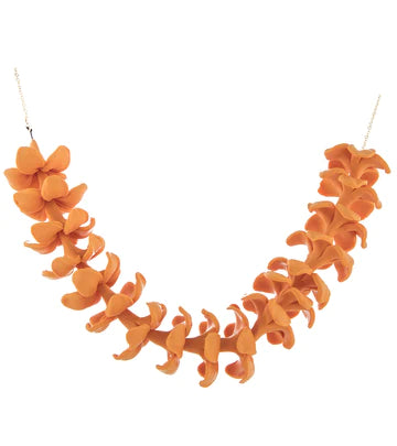 Large Puakenikeni Mini Lei Necklace