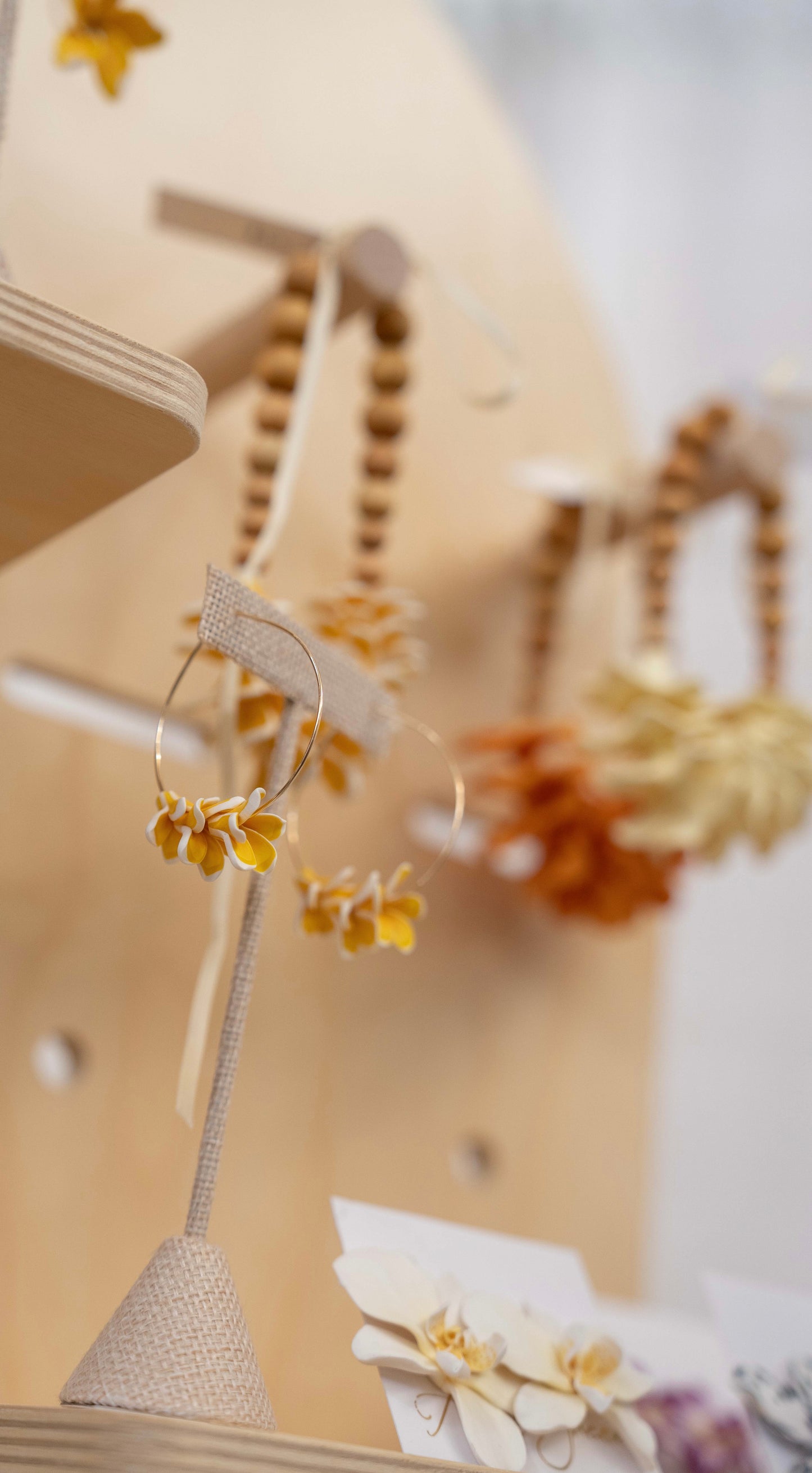 Triple Teardrop Earrings