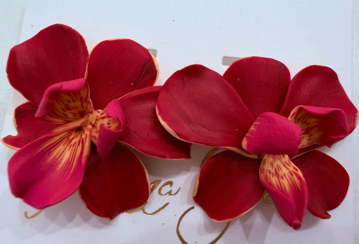 Orchid Studs