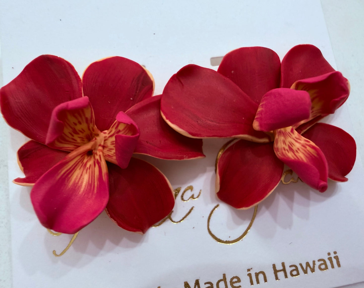 Orchid Studs
