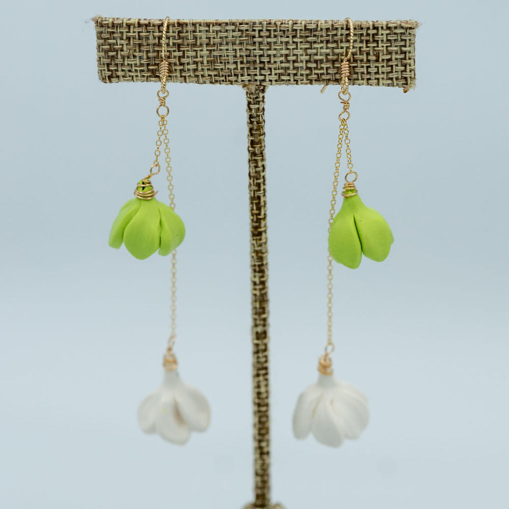 Naiah Double Drop Earrings look