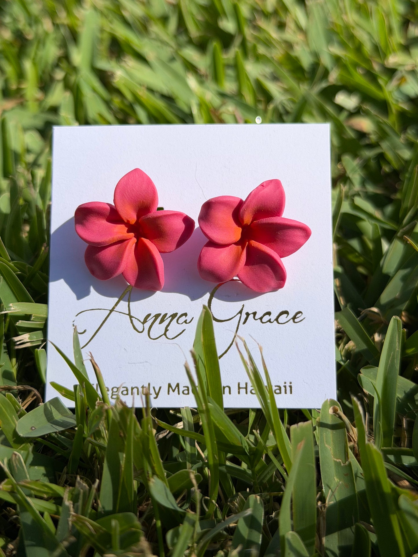 Plumeria Studs