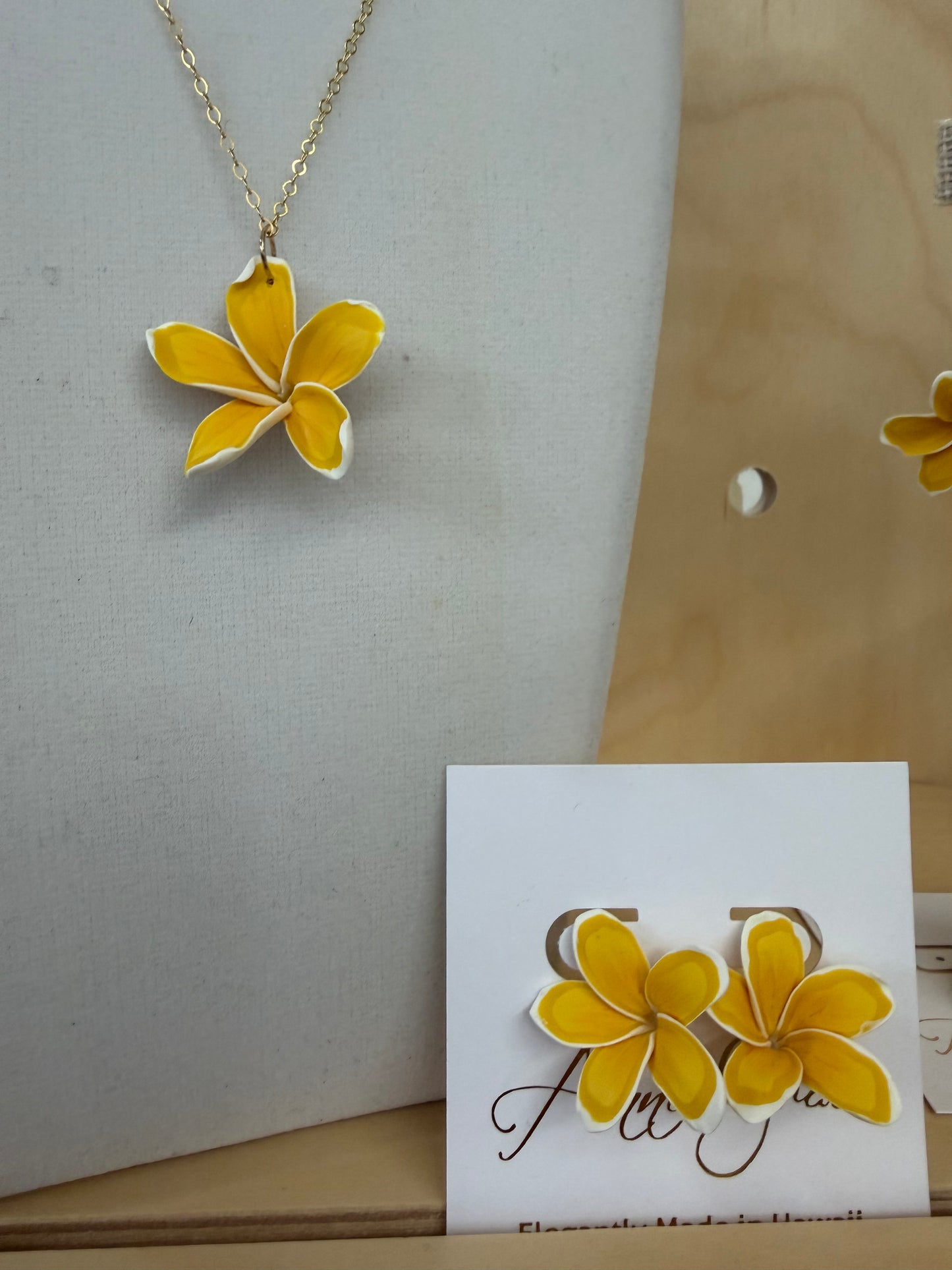 Plumeria Studs