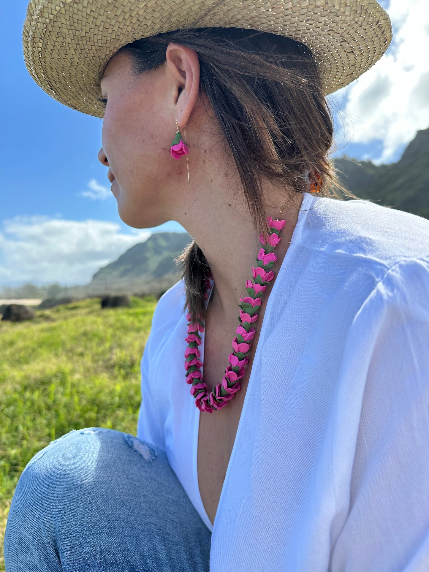 Pu’uwai Rose Chain Threaders