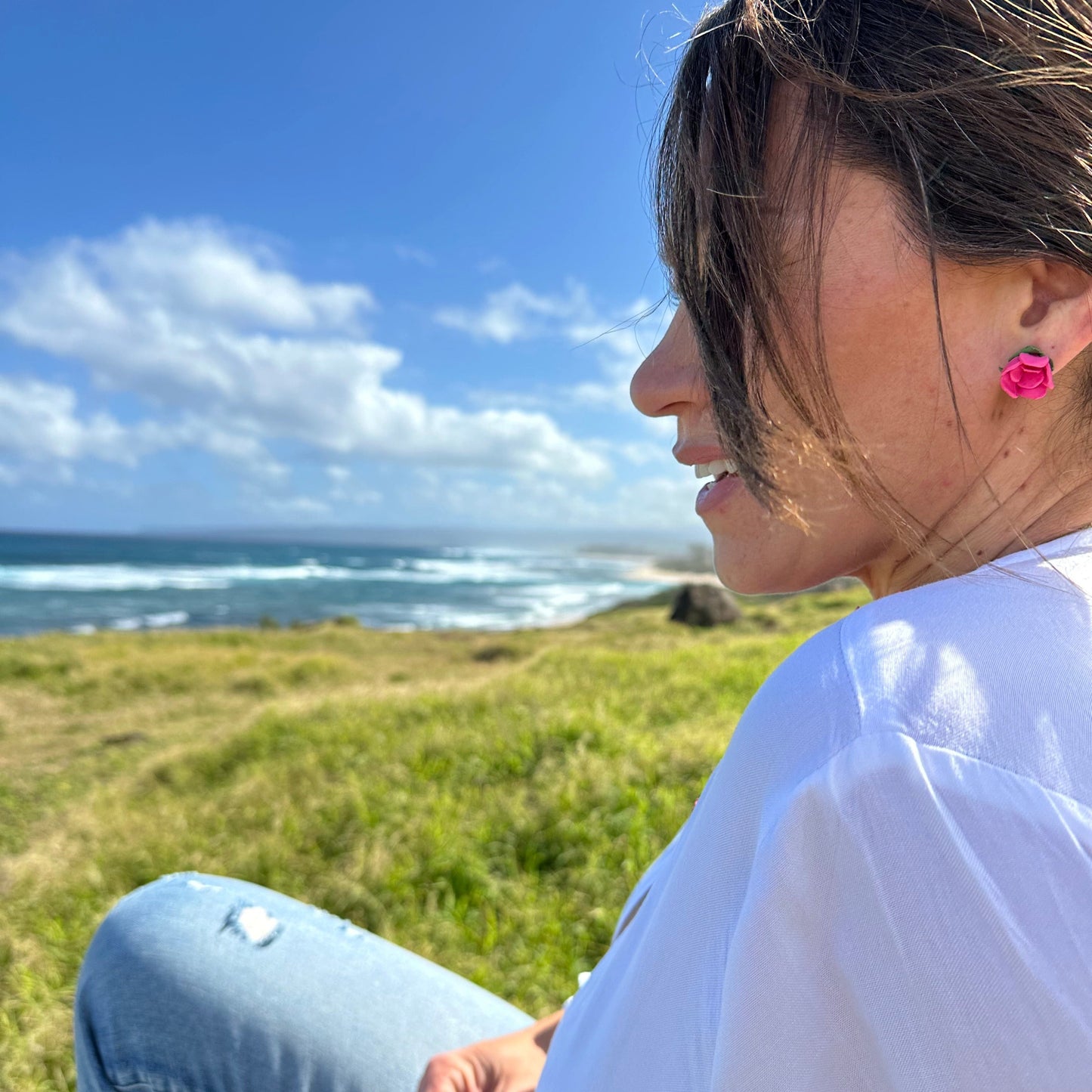 Pu’uwai Rose Studs