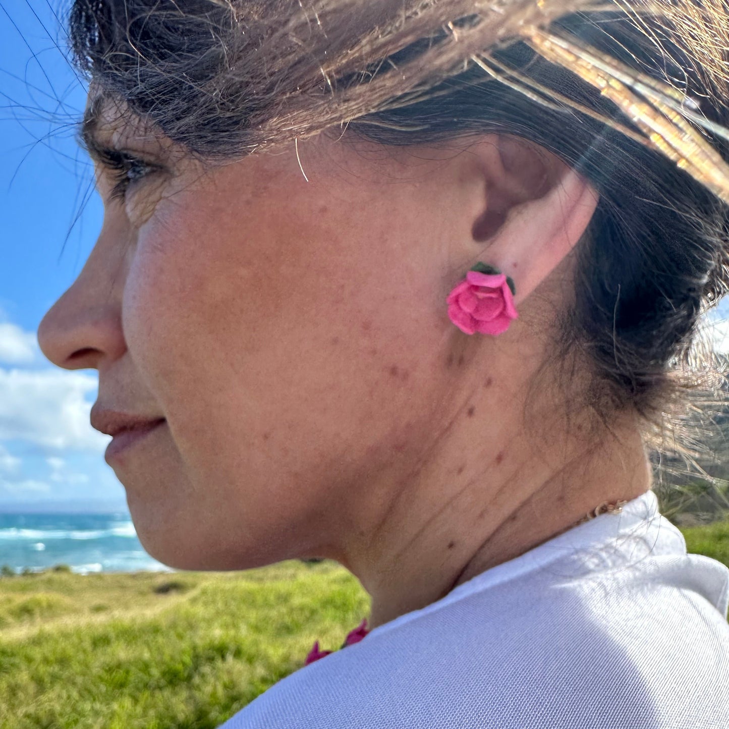 Pu’uwai Rose Studs