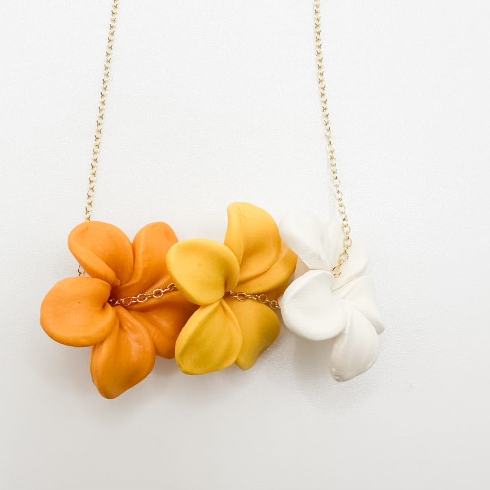 Floating Flower Necklace