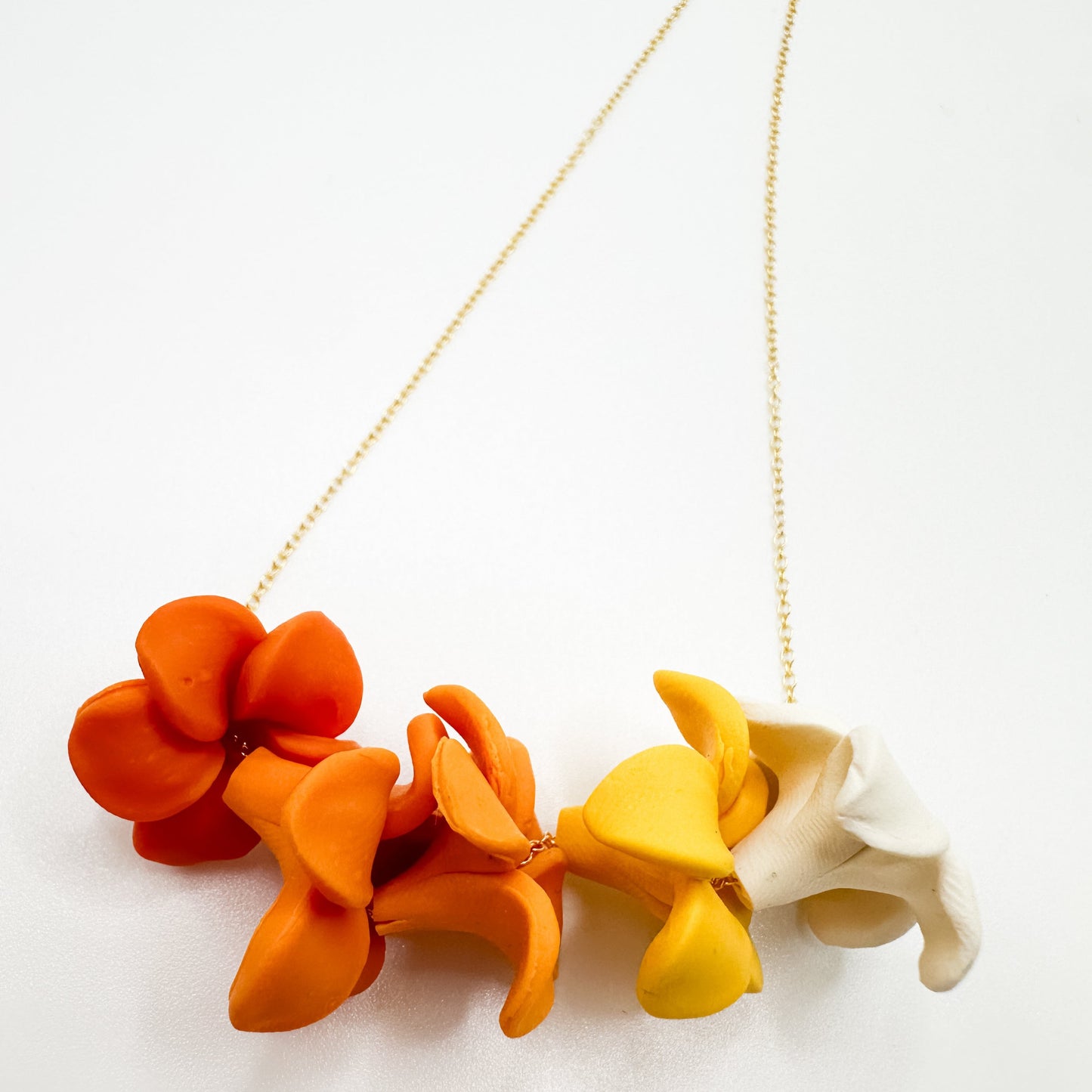 Floating Flower Necklace